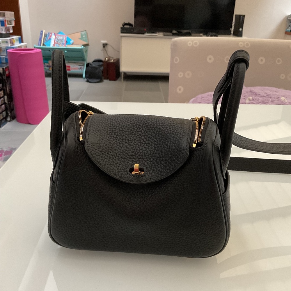 Lindy Black Bag GHW